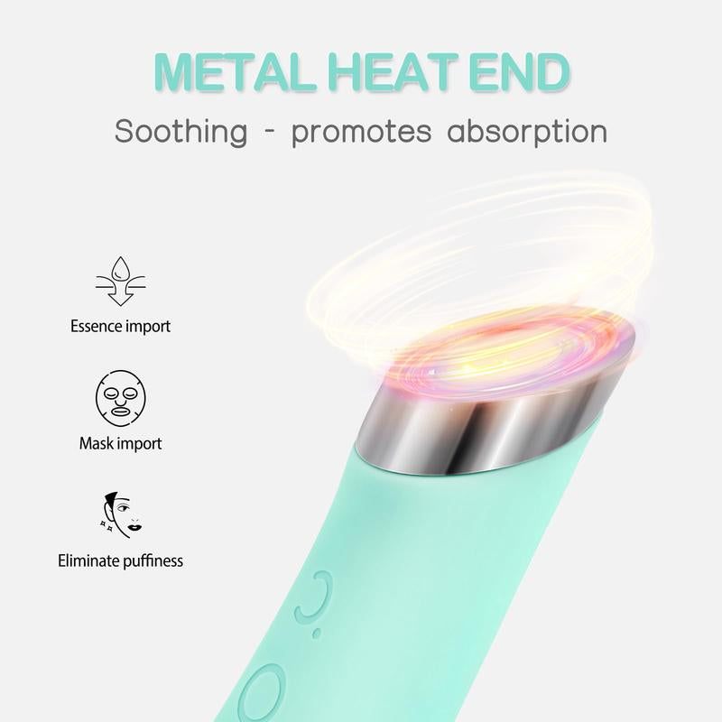 Facial Cleansing Brush, PRITECH Heatable Vibrating Face Scrubber with Massage, Silicone Face Scrubber for Women & Men, Electric Facial Cleanser for Deep Cleansing, Gentle Exfoliating Minihygieneproducts