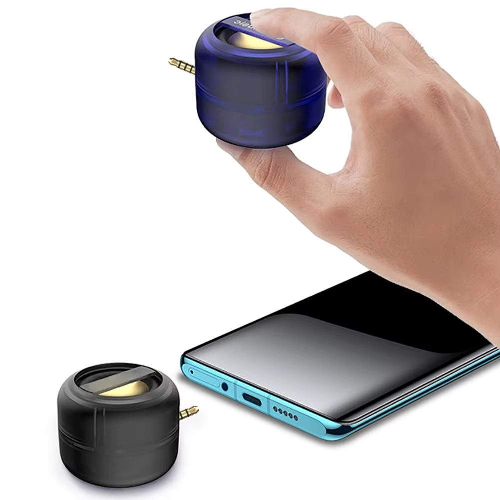 Portable Mini Speaker – Type-C / 3.5mm Plug-In Mobile Phone External Sound Amplifier