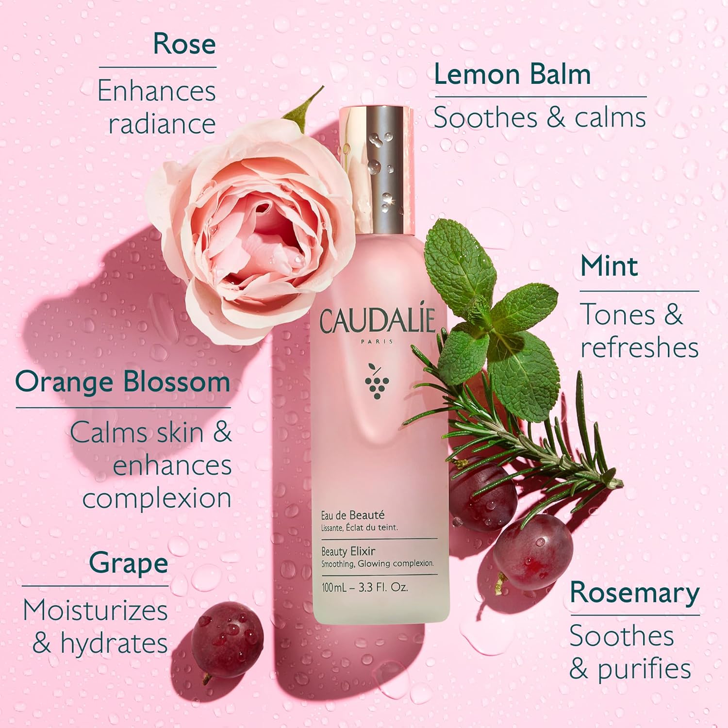 Beauty Elixir Face Mist: Toner That Tightens Pores + Reduces Dullness + Sets Makeup