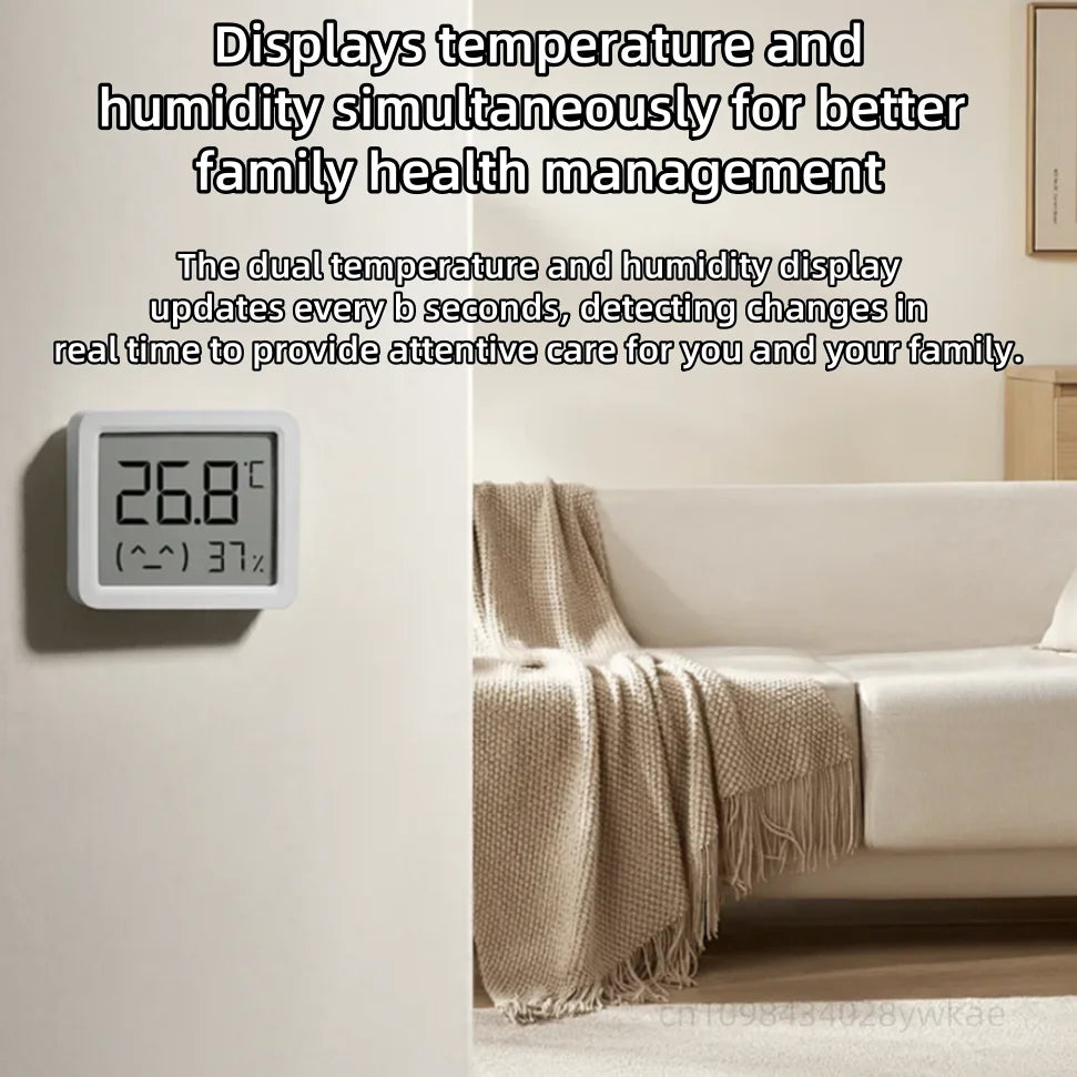Xiaomi Smart Mini Thermometer & Hygrometer – Home Temperature & Humidity Monitor