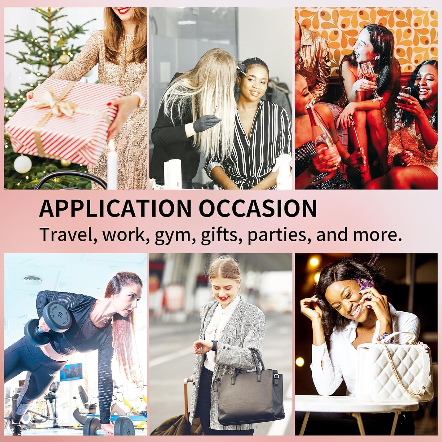 Makeup Set for Girls & Women, Full Face Kit, Travel Kit, Present Set, Eyeshadow, Foundation, Blusher, Eyeliner, Lip Gloss, Makeup Brushes & Sponge Bag