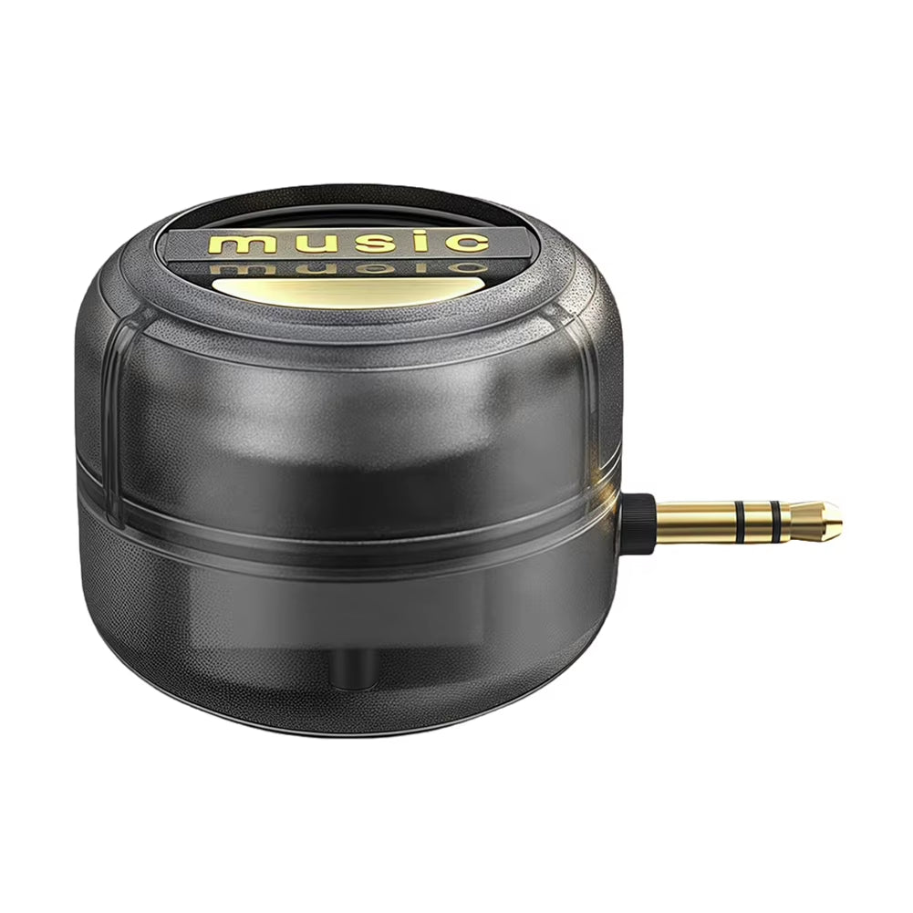 Portable Mini Speaker – Type-C / 3.5mm Plug-In Mobile Phone External Sound Amplifier