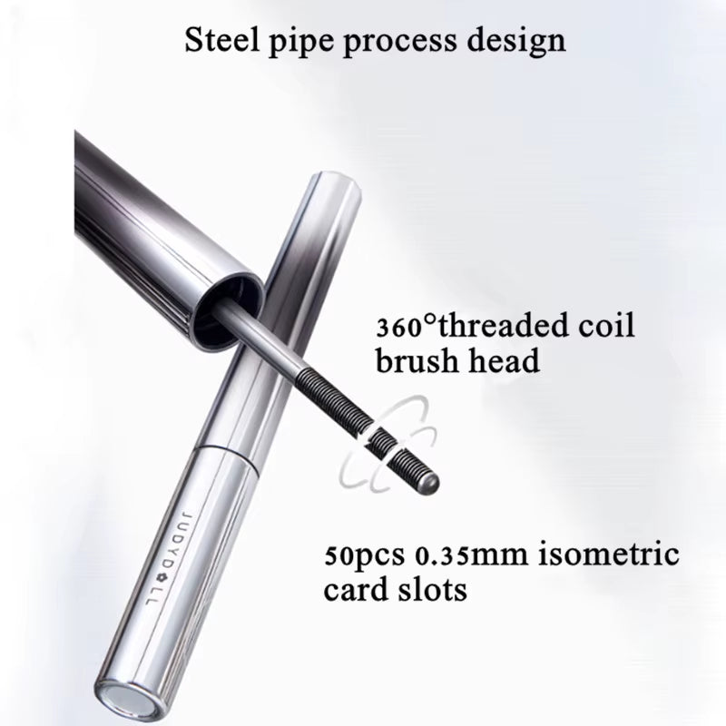 Judydoll Waterproof Silk Fiber Mascara – Long Curling Black Lash Extension Effect